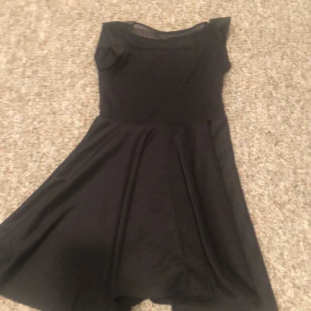 black cute dress